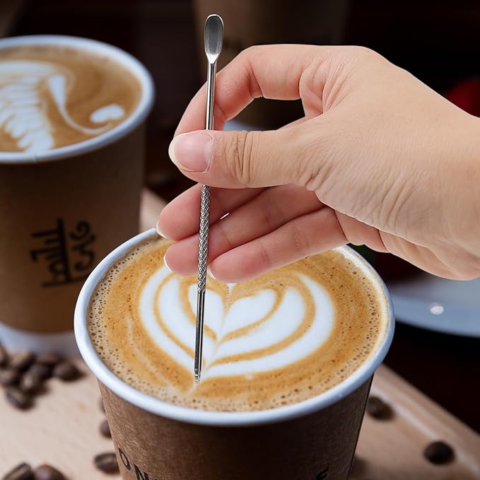 14 PCS Coffee Grinder Cleaning Brush Set,Espresso Machine Cleaning Brush Kit, Multifunctional Burr Cleaner Brushes Bristle Tools for Barista Home Kitchen Commercial Use