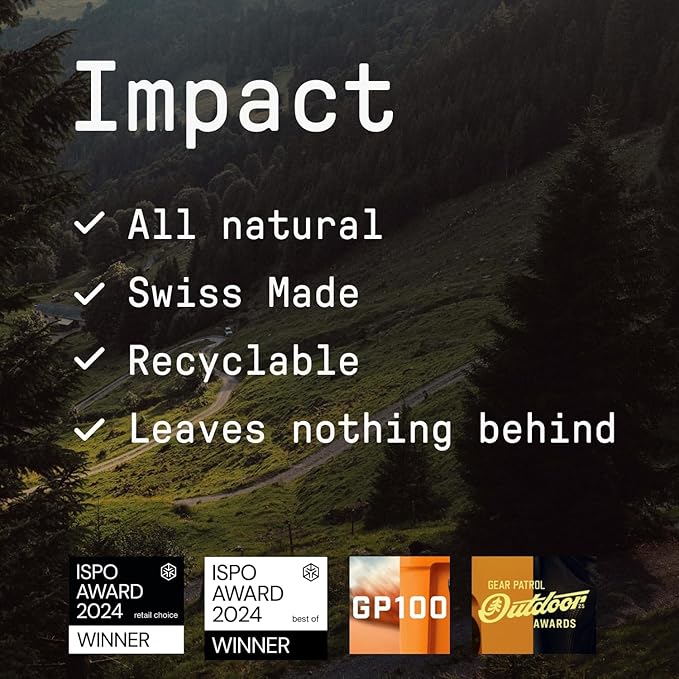 No Normal Dark Roast, Instant Coffee Paste (20 Cups) – The Outdoor Coffee – Swiss-Made, Fairtrade Arabica Beans, Liquid Concentrate Alternative- Uncomplicated, Zero Waste On-the-Go Tube- Slightly Sweetened