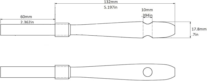 Rattleware 7.5" Black Espresso Machine Grinder Brush - Ideal for Home, Cafe, Restaurant Or Hotel - Long Durable Handle Coffee Grinder Cleaning Brush Trusted by Baristas (Pack of 3)