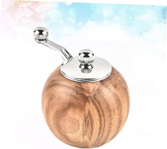 KICHOUSE 1pc Manual Pepper Salt Grinder Hand Crank Salt Mill for Home Restaurant Hotel
