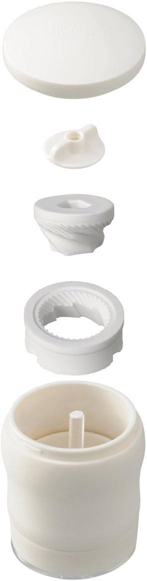 Kyocera Advanced Ceramic Adjustable Ceramic Mill, White