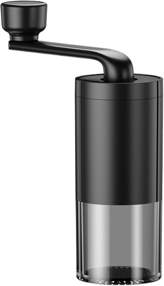 Manual Coffee Grinder Portable Hand Burr, Adjustable Ceramic Core Mill, Quiet Coffee Bean Grinder Stepless Control Durable Lightweight Home Travel Cafe Espresso Mocha Latte Americano Use