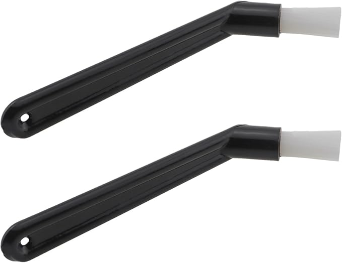 4PCS Coffee Machine Cleaning Nylon Brush Dirt Cleaning Tool For Kitchen Restaurant Espresso Machine Grinder Black