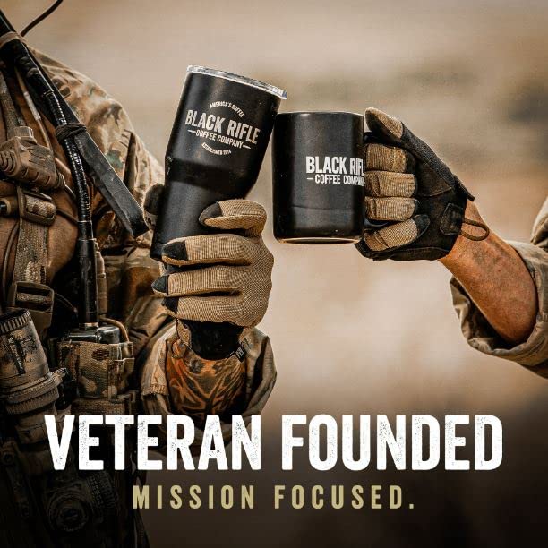 Black Rifle Coffee Company Tactisquatch, 40oz Bag, Ground Coffee Dark Roast - Roasted Blend Made from Arabica Beans - Colombian & Brazilian Beans - Veteran Founded & American Made