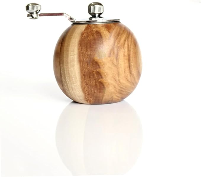 KICHOUSE 1pc Manual Pepper Salt Grinder Hand Crank Salt Mill for Home Restaurant Hotel