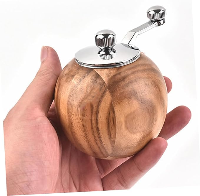 KICHOUSE 1pc Manual Pepper Salt Grinder Hand Crank Salt Mill for Home Restaurant Hotel