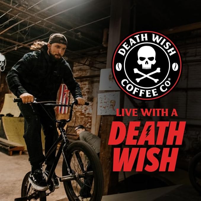 Death Wish Coffee - Single Serve Pods - Dark Roast Coffee Pods - Made with USDA Certified Organic Beans (Dark Roast, 100 Count (Pack of 1))