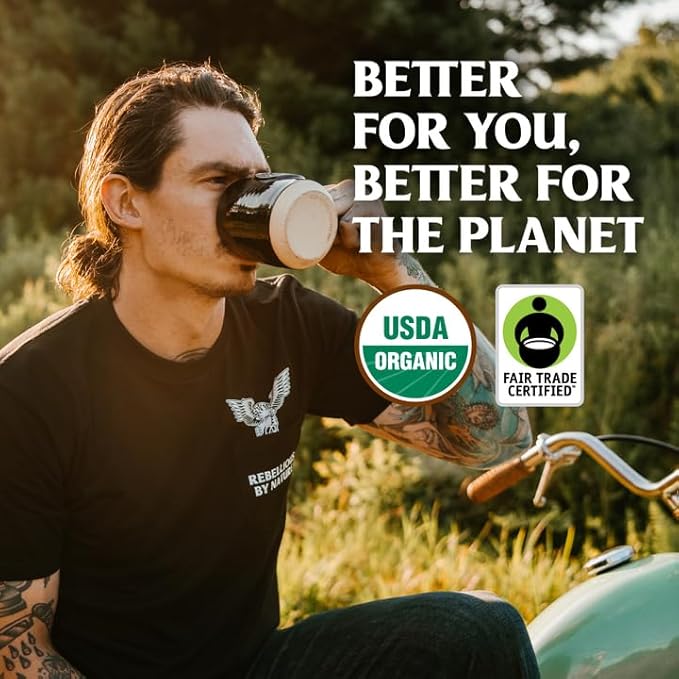 Death Wish Coffee - Single Serve Pods - Dark Roast Coffee Pods - Made with USDA Certified Organic Beans (Dark Roast, 100 Count (Pack of 1))