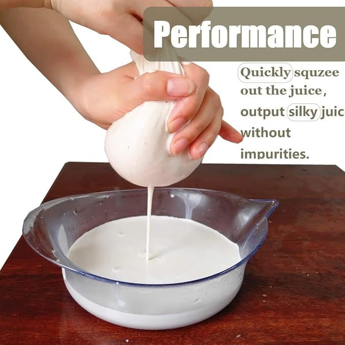 Cheesecloth Bags for Straining,Reusable Cold Brew Coffee Cheese Cloths Strainer,Large Nut Milk Tea Juice Bag,100% Natural Cotton Fine Mesh Filter Bags (Small, 8 Pack)