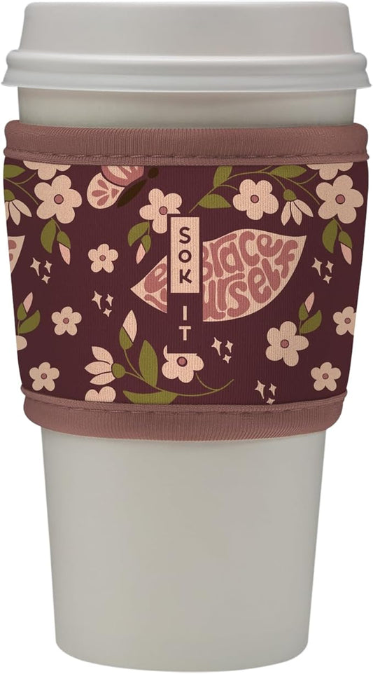 Sok It HotSok Coffee & Tea Reusable Insulated Neoprene Cup Sleeve (Self Love)