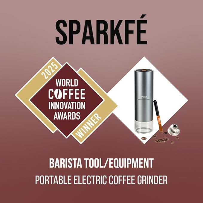 Portable Electric Coffee Grinder, Rechargeable Wireless Handheld Grinder with Stainless Steel Conical Burr, Adjustable Grind Settings, for Espresso, Moka, Pour Over, French Press, Cold Brew