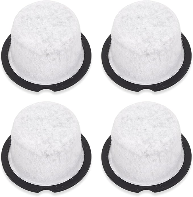 Coffee Filter Replacement for GE & Cafe: Compatible with Café and GE Profile Grind & Brew Machine, Charcoal Coffee Filter Cartridges,Dual-layer design of activated carbon and microporous mesh(4 pack)