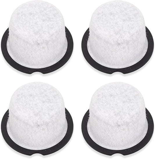 Coffee Filter Replacement for GE & Cafe: Compatible with Café and GE Profile Grind & Brew Machine, Charcoal Coffee Filter Cartridges,Dual-layer design of activated carbon and microporous mesh(4 pack)