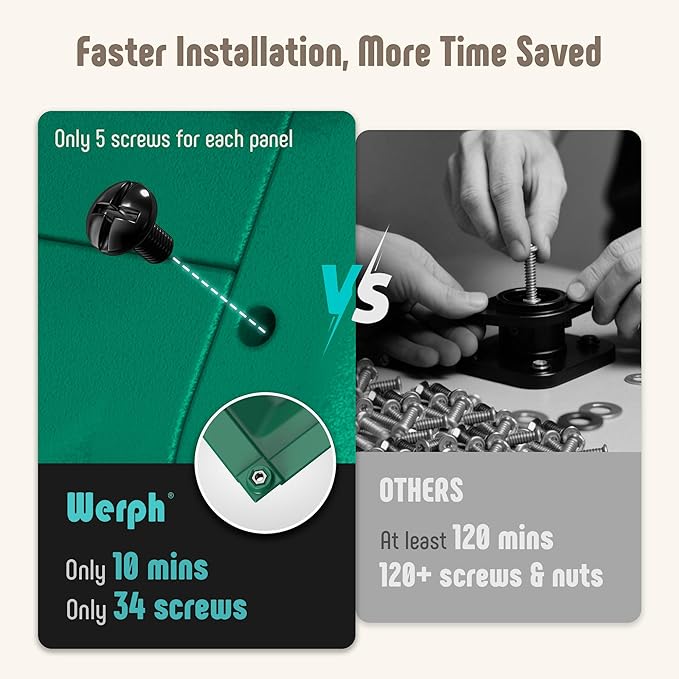 43 Gallon Compost Bin with Gloves, Fast Assembly & Easy Setup Outdoor Compost Tumbler, Updated Dual Chamber Tumbling Composter for Garden, Kitchen, and Yard Waste, Green