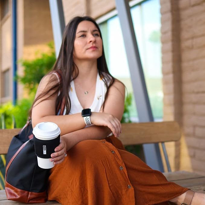 Sok It HotSok Coffee & Tea Reusable Insulated Neoprene Cup Sleeve (Happily Ever After)