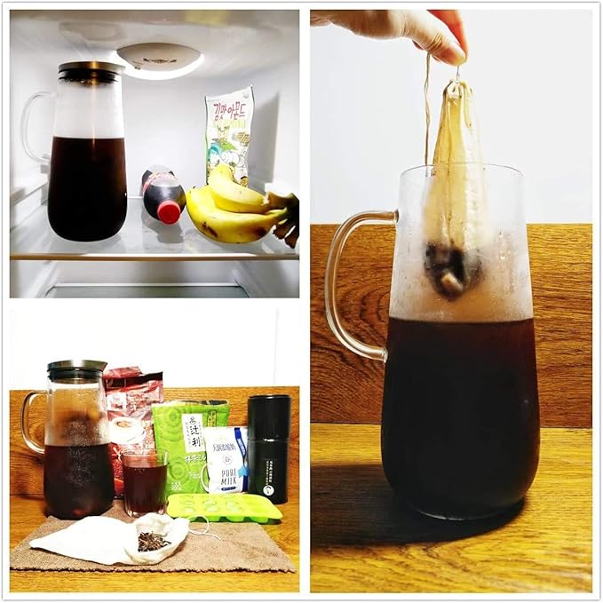 Cheesecloth Bags for Straining,Reusable Cold Brew Coffee Cheese Cloths Strainer,Large Nut Milk Tea Juice Bag,100% Natural Cotton Fine Mesh Filter Bags (X-Small,10 PACK)