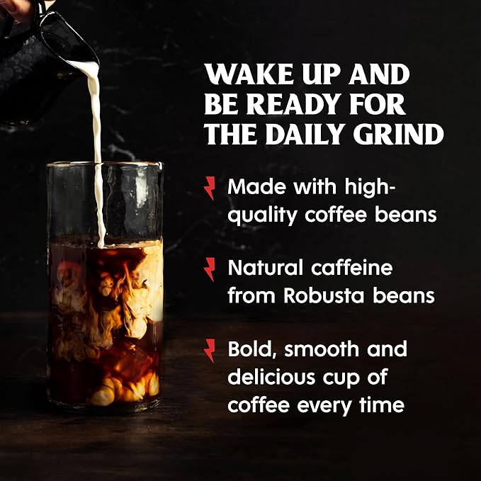 Death Wish Coffee - Single Serve Pods - Dark Roast Coffee Pods - Made with USDA Certified Organic Beans (Dark Roast, 100 Count (Pack of 1))