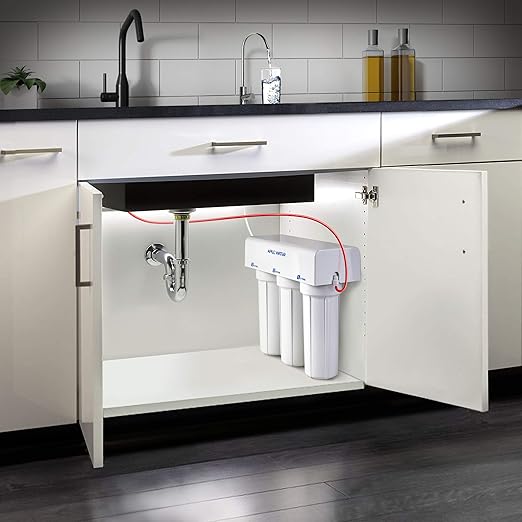 APEC Water Systems WFS-1000 Super Capacity Premium Quality 3 Stage Under-Sink Water Filter System
