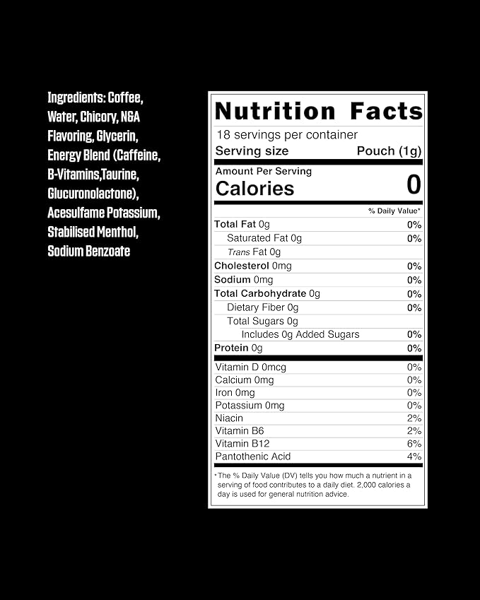 Grinds Coffee Pouches | Wintergreen Flavor | 6 Cans | Brew-Free Coffee Alternative | 18 Pouches Per Can