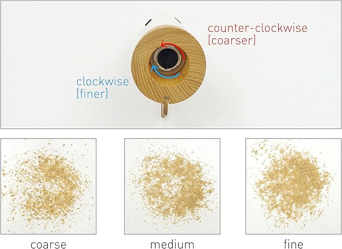 Peterson Housewares Cat Salt or Pepper Mill - Wooden Spice Grinder