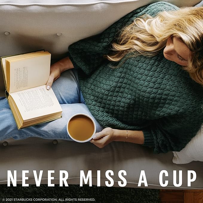 Starbucks K-Cup Coffee Pods, Flavored Hot or Iced Coffee, Crème Brûlée, 60 Keurig Pods