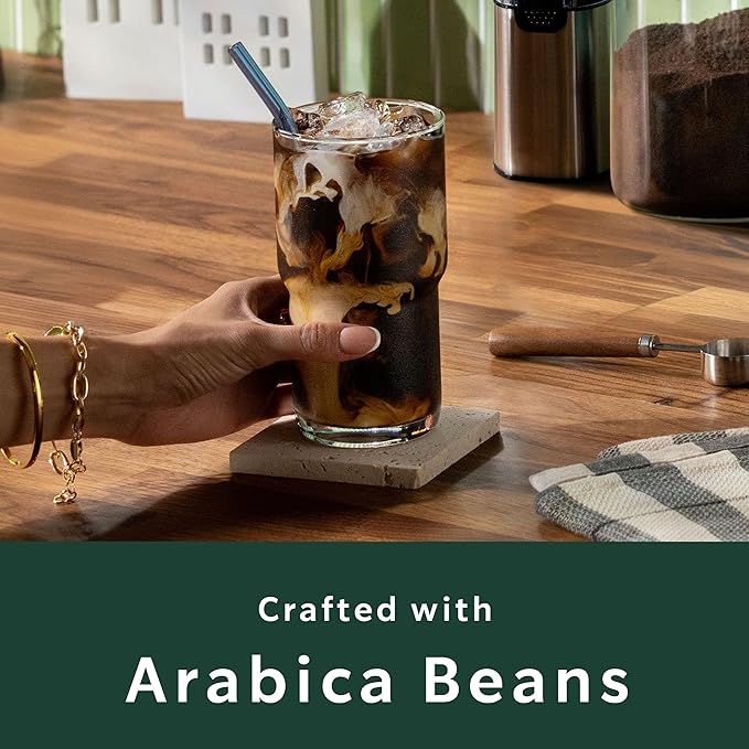 Starbucks K-Cup Coffee Pods, Medium Roast Hot or Iced Coffee, Half-Caff House Blend, 60 Keurig Pods